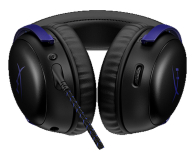 HyperX Cloud III Black-Blue Gaming Headset - 1546252 - zdjęcie 3